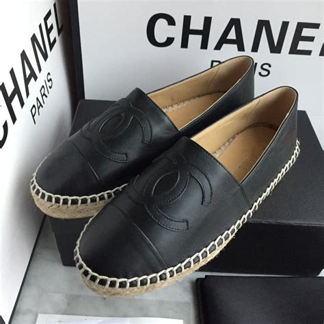 chanel espadrilles authentic vs fake|authentic chanel espadrilles for sale.